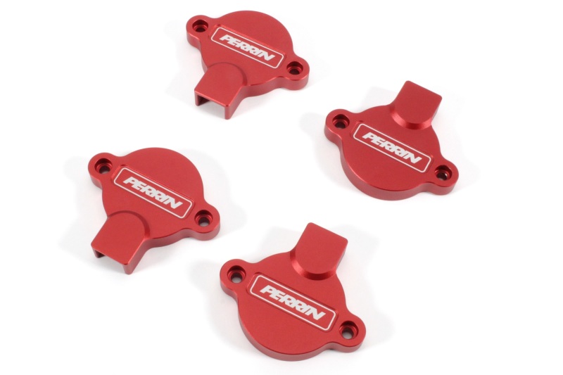 Subaru BRZ Cam Solenoid Guard - Perrin Performance - Red - `13-`25 Subaru BRZ Cam Solenoid Guard - Perrin Performance - Red - `13-`25